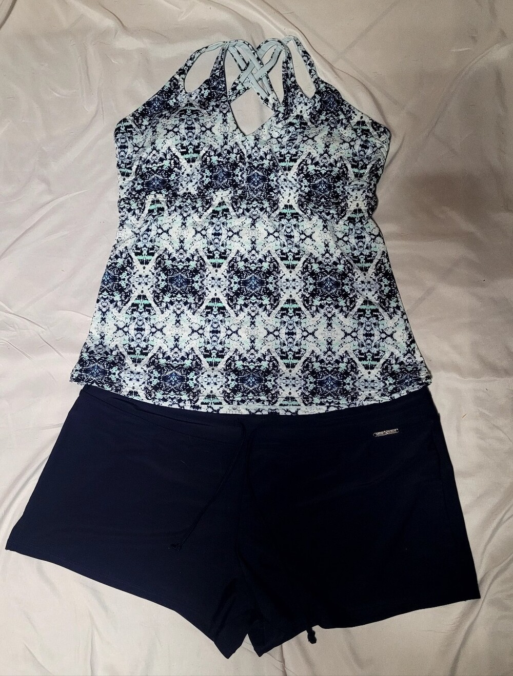 Swimsuit Top Is Ambrielle Size XL, Bottom Is ZeroXposur Size 16